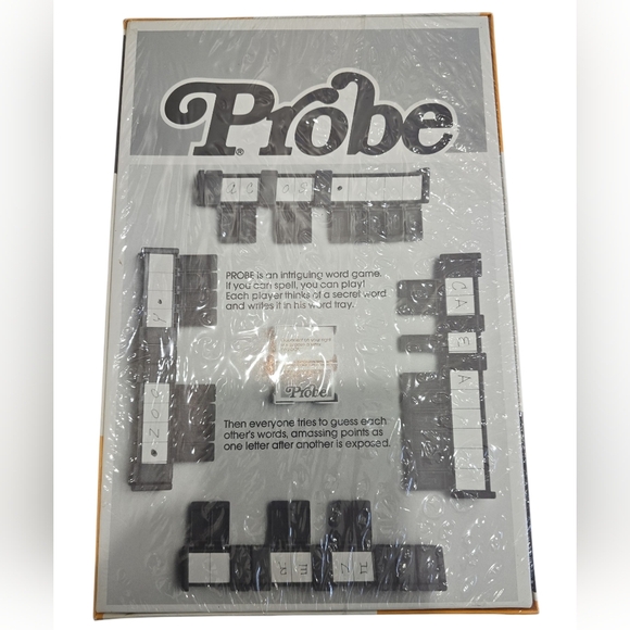 Vintage Probe Board Game Parker Brothers Game Of Words 202 1976 Sealed - Picture 6 of 6